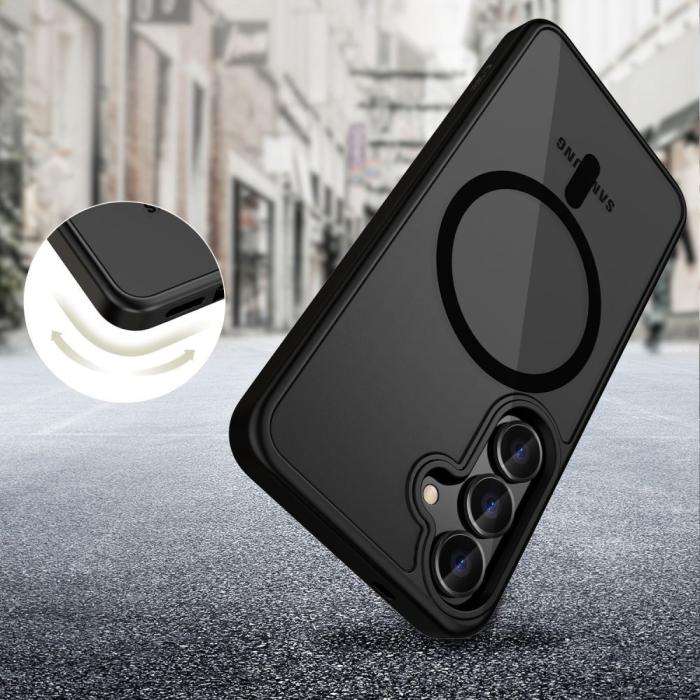 Bild 3, Tech-Protect Samsung Galaxy S25 FE Skal MagSafe MagMat Svart