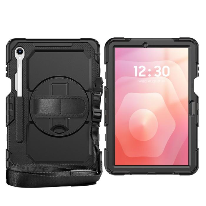 Bild 3, Tech-Protect Samsung Galaxy Tab S11 Skal 360 Solid Svart