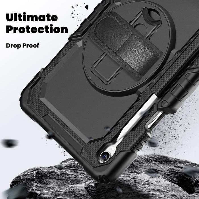 Bild 5, Tech-Protect Samsung Galaxy Tab S11 Skal 360 Solid Svart