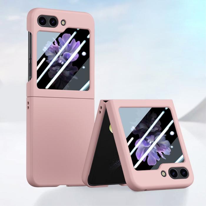 Bild 2, Samsung Galaxy Z Flip 5 Skal Skin Touch Rosa
