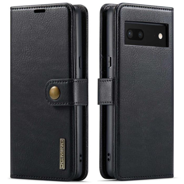 Bild 1, DG.MING Google Pixel 7 2in1 Magnet Fodral / Skal Svart