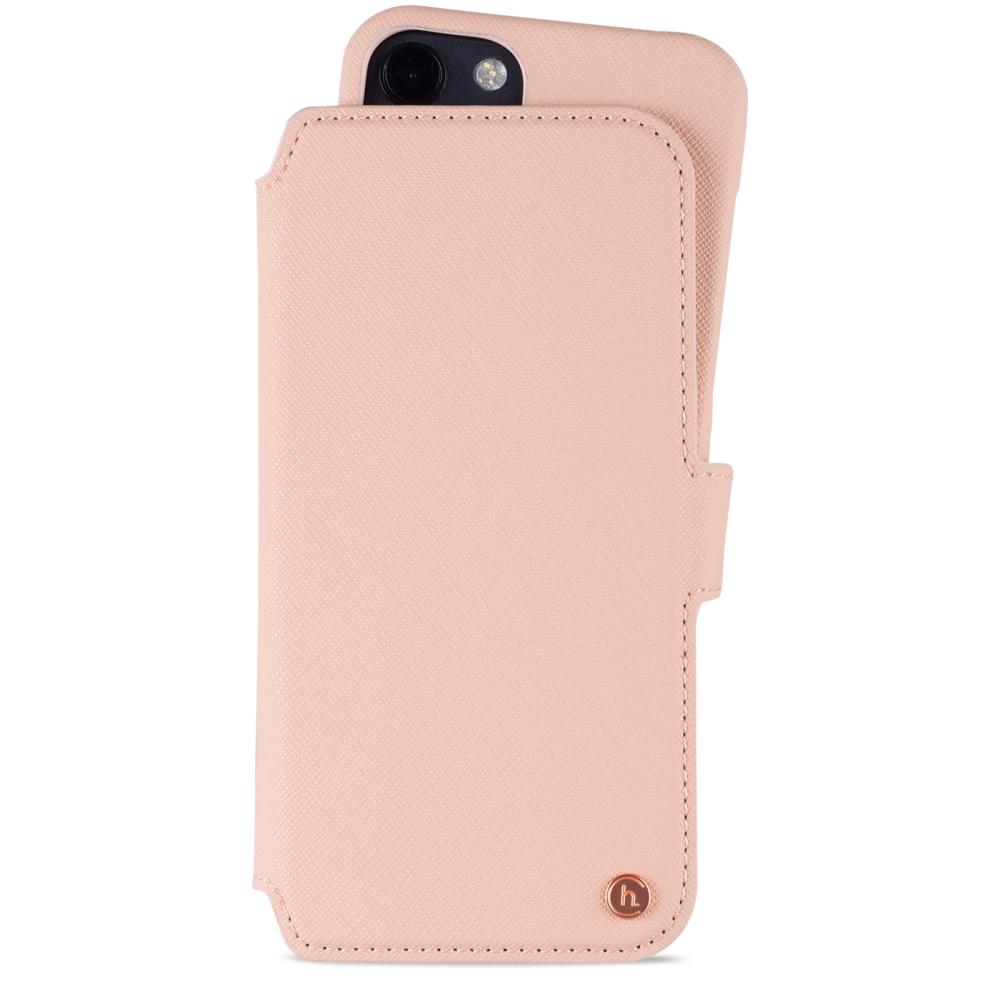 holdit iPhone 13 - Stockholm 2in1 Magnet Fodral / Skal - Rosa