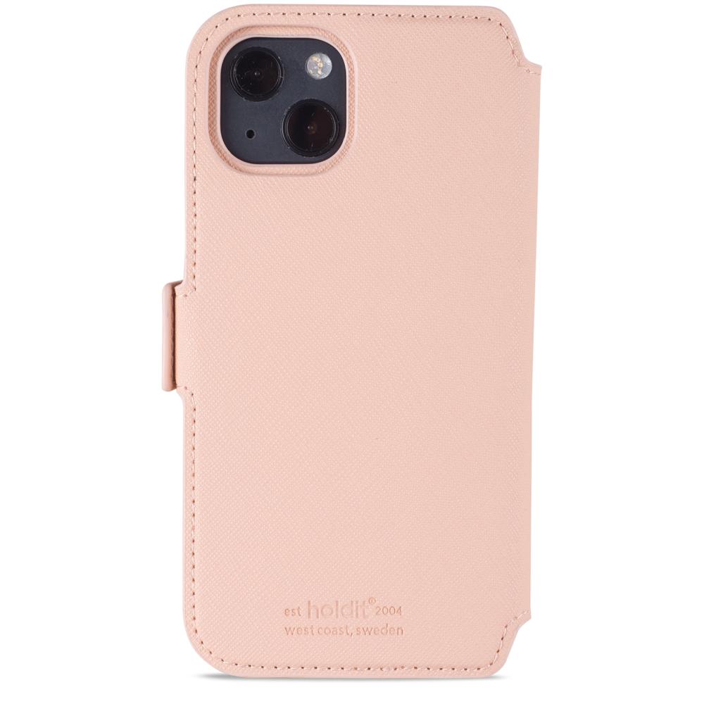 holdit iPhone 13 - Stockholm 2in1 Magnet Fodral / Skal - Rosa