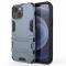 iPhone 13 Mini - Hybrid Armor Skal Med Kickstand - Navy Blue