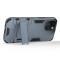 iPhone 13 Mini - Hybrid Armor Skal Med Kickstand - Navy Blue