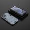 iPhone 13 Mini - Hybrid Armor Skal Med Kickstand - Navy Blue