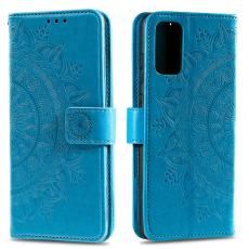 Huawei P40 Pro - Mandala Plånboksfodral - Blå