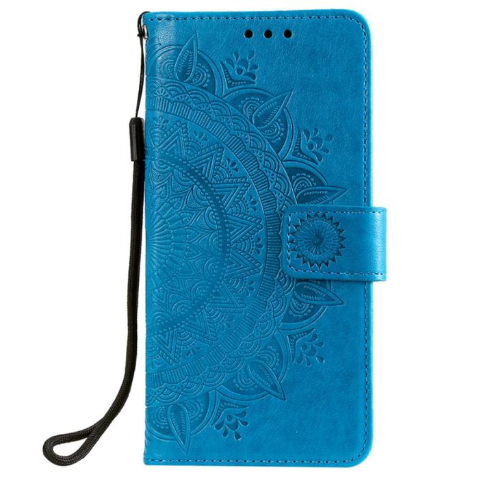 Bild 2, Huawei P40 Pro - Mandala Plånboksfodral - Blå