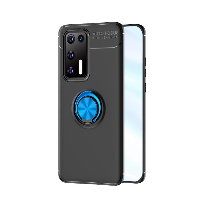 Bild 1, Huawei P40 - Ring Skal - Svart/Blå