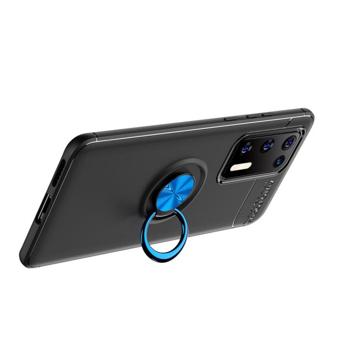 Bild 4, Huawei P40 - Ring Skal - Svart/Blå