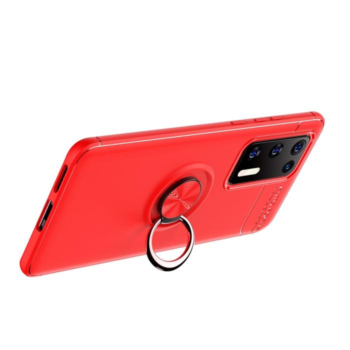Bild 4, Huawei P40 - Ring Skal - Röd