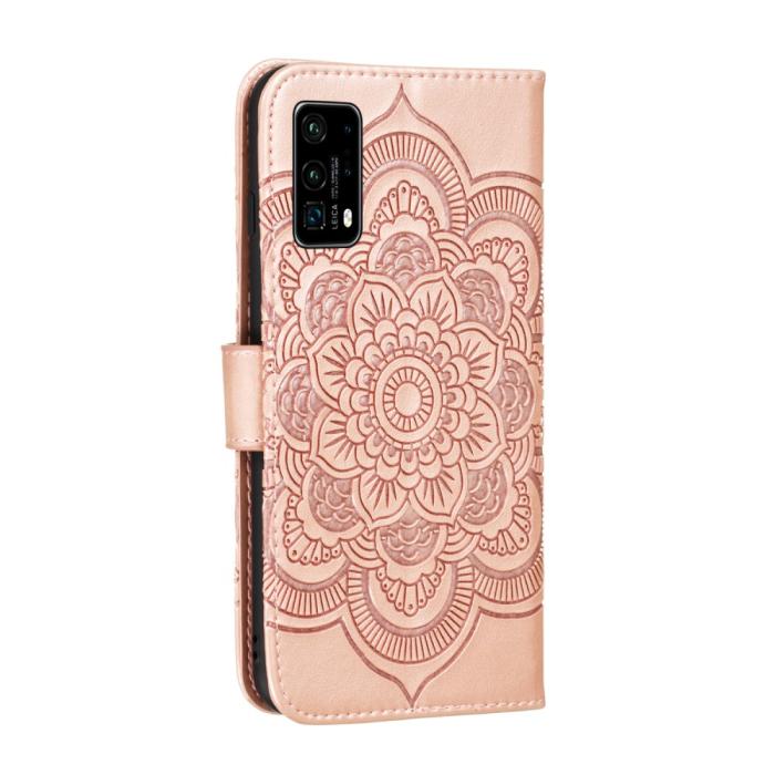 Bild 4, Huawei P40 - Mandala Plånboksfodral - Roséguld
