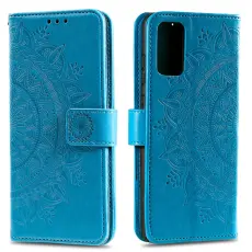 Huawei P40 Pro - Mandala Pl&aring;nboksfodral - Bl&aring;