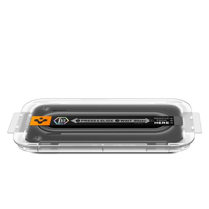 Bild 5, Spigen iPhone 17/17 Pro/16 Pro Skärmskydd GLAS.tR 