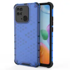Xiaomi Redmi 10C Skal Armor Honeycomb Bl&aring;