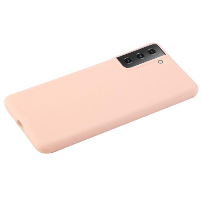 Bild 2, Samsung Galaxy S22 Plus Skal Matt TPU Ljus Rosa