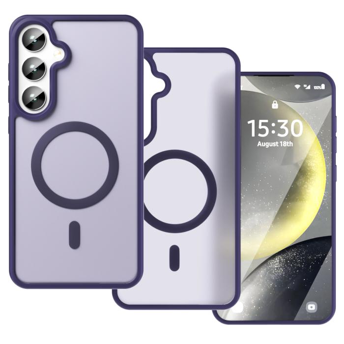Bild 2, ColorPop Galaxy S24 Plus Skal CH MagSafe Matt Lila