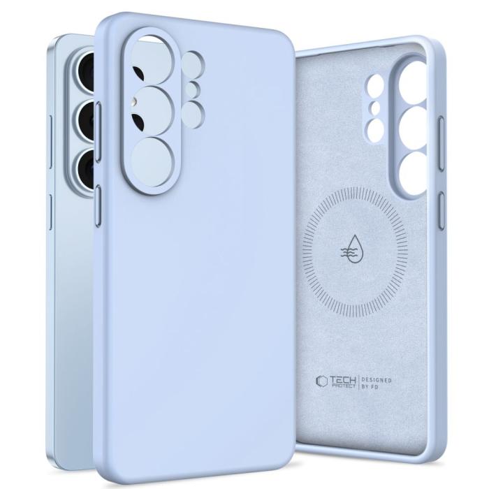 Bild 2, Tech-Protect Galaxy S26 Ultra Skal MagSafe Silicone Sky Blue