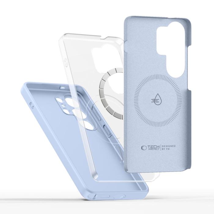 Bild 3, Tech-Protect Galaxy S26 Ultra Skal MagSafe Silicone Sky Blue