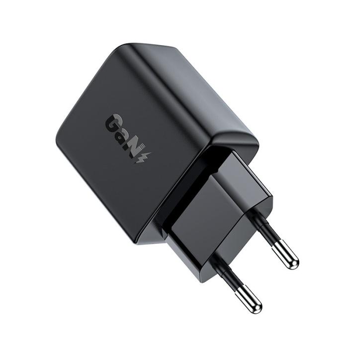 Bild 3, Acefast 30W GaN PD QC USB-C Väggladdare Svart