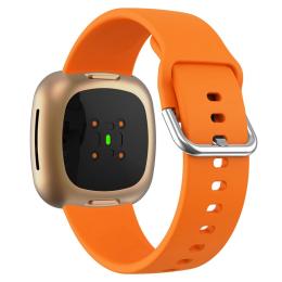 Fitbit Versa 4/Sense 2 Klockarmband Silikon Orange