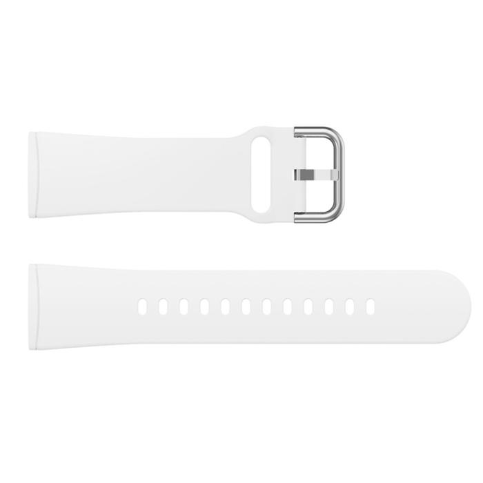 Bild 4, Fitbit Versa 4/Sense 2 Klockarmband Silikon Vit