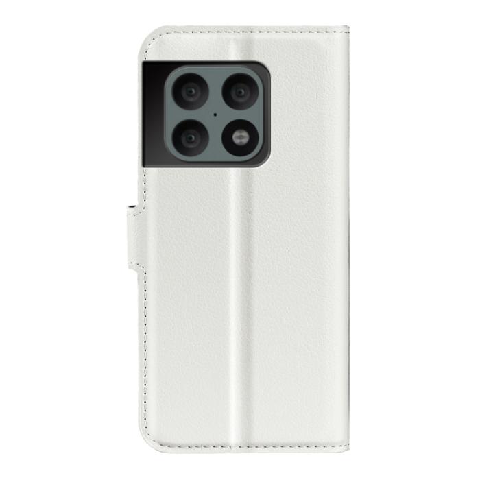 Bild 3, OnePlus 10 Pro 5G Fodral Litchi Textur Vit