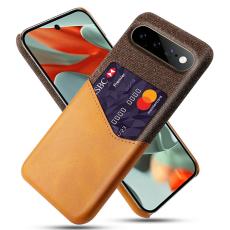 Google Pixel 11 Pro XL Skal PU L&auml;der Med Korth&aring;llare Orange