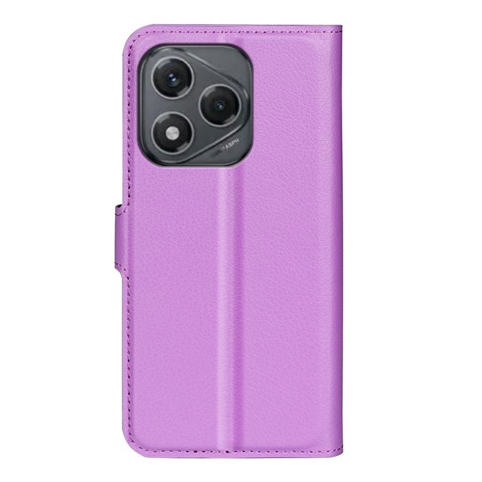 Bild 3, Honor 400 Smart Fodral Litchi Läder Lila
