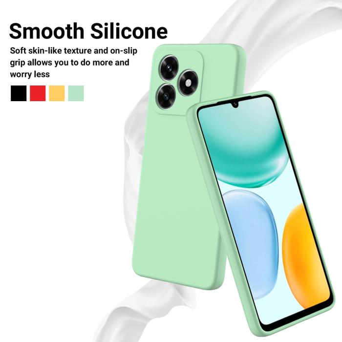 Bild 3, Honor X5c Plus Skal Liquid Silikon Grön