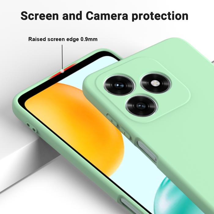 Bild 4, Honor X5c Plus Skal Liquid Silikon Grön