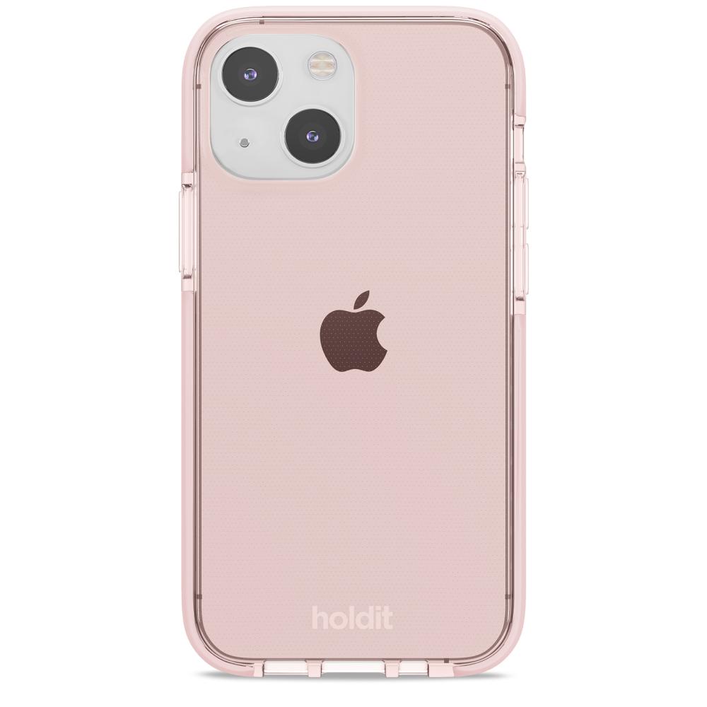 holdit iPhone 13 Mini Skal Seethru Blush Pink