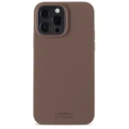 holdit iPhone 13 Pro Max Skal Silikon Dark Brown