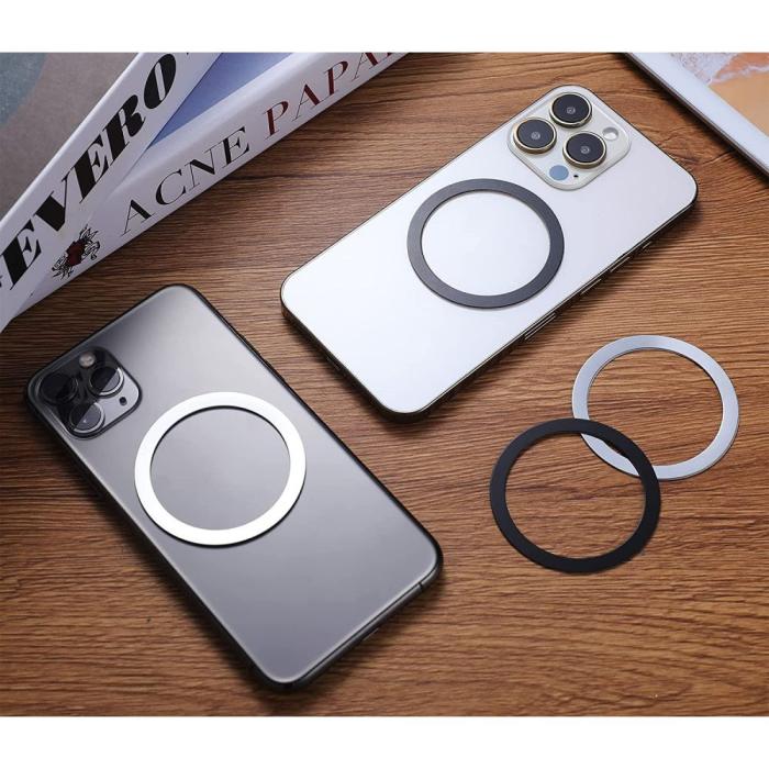 Bild 4, Tech-Protect Universal Magmat MagSafe Ring Svart/Silver