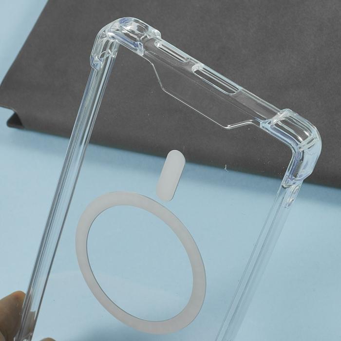 Bild 6, Galaxy S26 Ultra Skal MagSafe Shockproof Hybrid Transparent