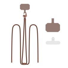 Tech-Protect Mobilsn&ouml;re CrossBody Strap Chocolate Brown