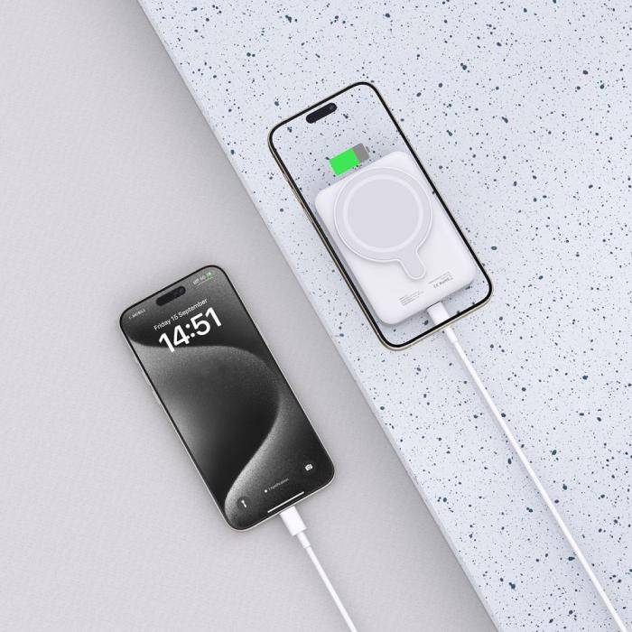 Bild 5, Tech-Protect 10000 mAh MagSafe Powerbank LifeMag Vit