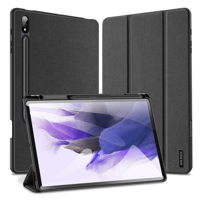 Bild 2, DUX DUCIS Galaxy Tab S9 Plus Fodral DOMO Tri-Fold Svart