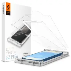 Spigen Samsung Galaxy S25 Sk&auml;rmskydd "Ez Fit" Elite Shield
