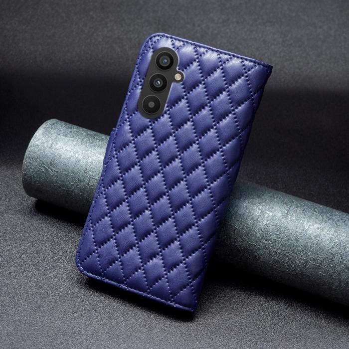 Bild 5, Samsung Galaxy A25 5G Fodral Diamond Läder Blå