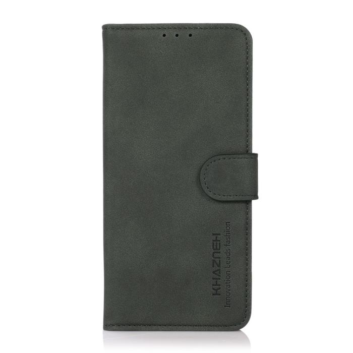 Bild 6, KHAZNEH Xiaomi Redmi Note 14 4G Fodral Retro Läder Grön