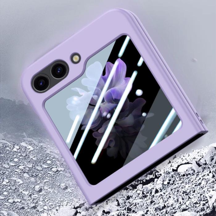 Bild 4, Samsung Galaxy Z Flip 5 Skal Skin Touch Rosa