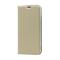 iPhone 13 Mini - Skin Touch Flip Fodral - Guld