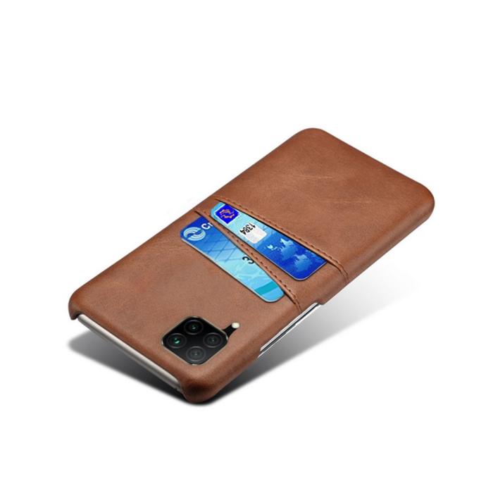 Bild 3, Huawei P40 Lite - Skal med Kortfack - Brun