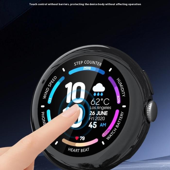 Bild 3, Google Pixel Watch 4 41 mm Skal TPU Svart