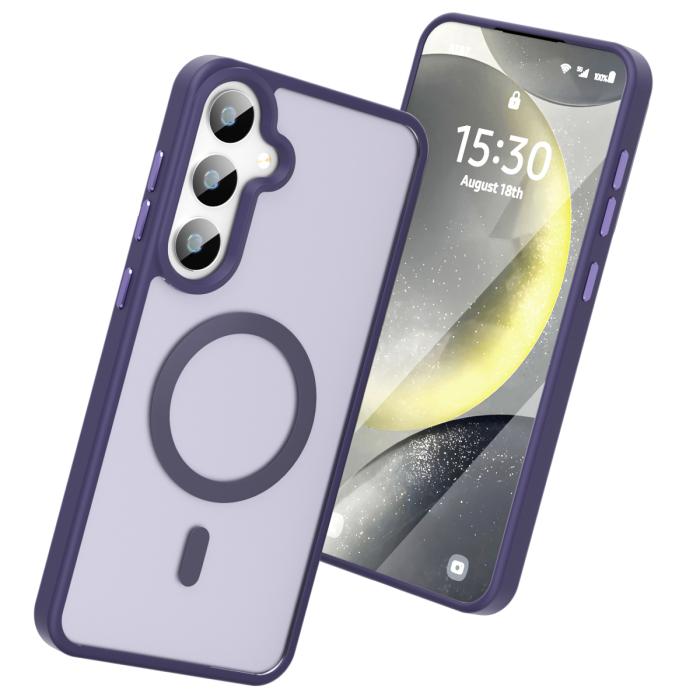 Bild 3, ColorPop Galaxy S24 Plus Skal CH MagSafe Matt Lila