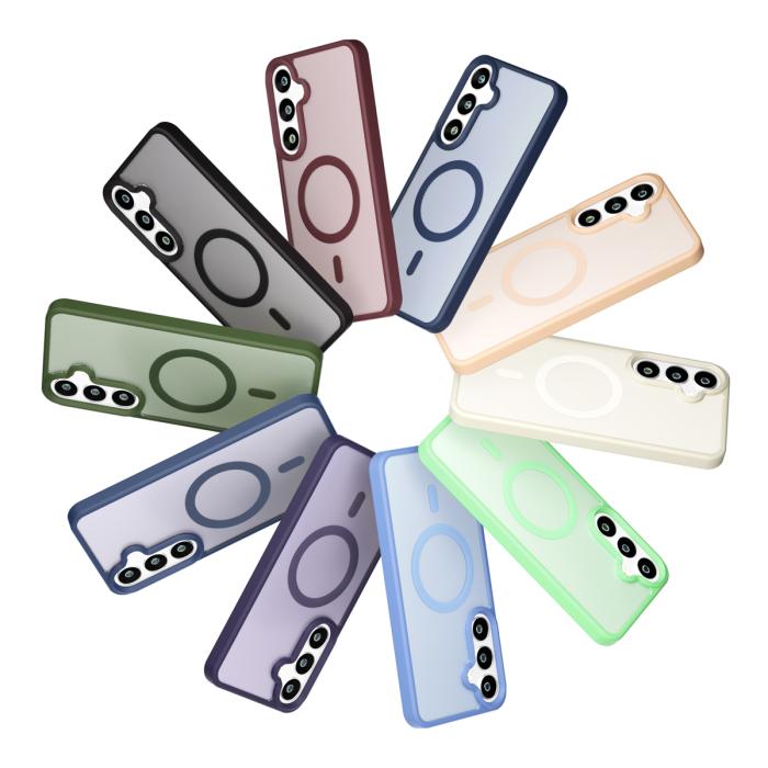 Bild 5, ColorPop Galaxy S24 Plus Skal CH MagSafe Matt Lila