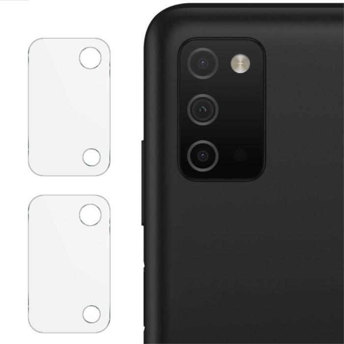 Bild 1, IMAK Samsung Galaxy A03s Linsskydd 2-PACK Härdat Glas