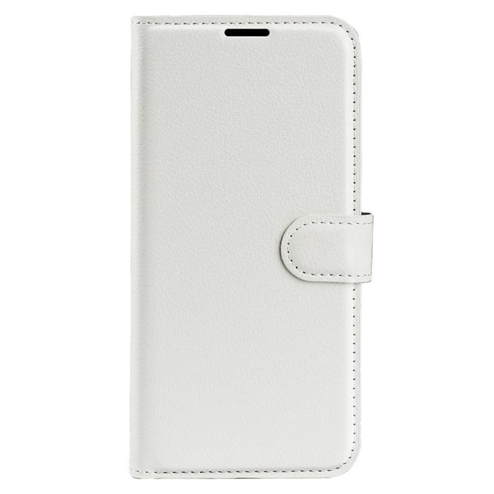 Bild 5, Google Pixel 8 Fodral Litchi Textur Vit