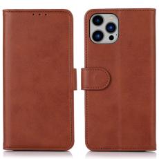 iPhone 16 Pro Fodral Läder Brun